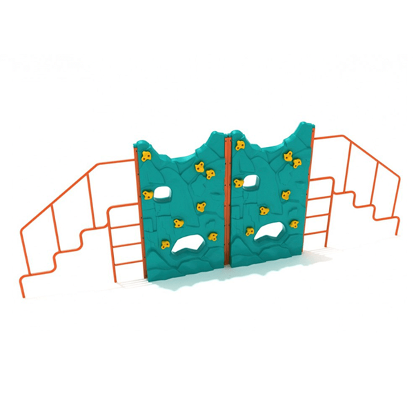 PCR002 - Craggy Knob Playground Rock Wall - Ages 5 to 12 Yrs. - Front