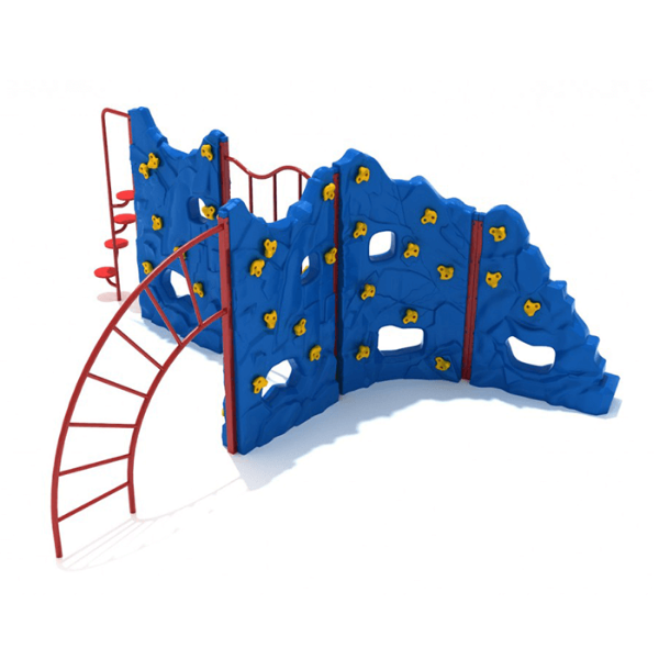 PCR005 - Craggy Flats Playground Rock Wall - Ages 5 to 12 Yrs. - Front