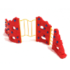 PCR007 - Craggy Mountain Playground Rock Wall - Ages 5 to 12 Yrs.  - Back