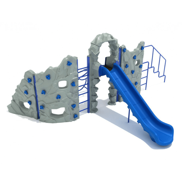 PCR011 - Craggy Summit Playground Rock Wall - Ages 5 to 12 Yrs. - Front
