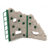 PCR013N - Craggy Island Playground Rock Wall - Ages 5 to 12 Yrs. - Front - Neutral
