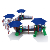 PFA008 - Turkey Trail Wheelchair Accessible Playground Equipment - Ages 5 to 12 Yrs. - Back