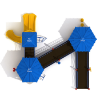 PFA015 - Gretna Greens Wheelchair Accessible Playground Equipment - Ages 2 to 12 Yrs. - Top