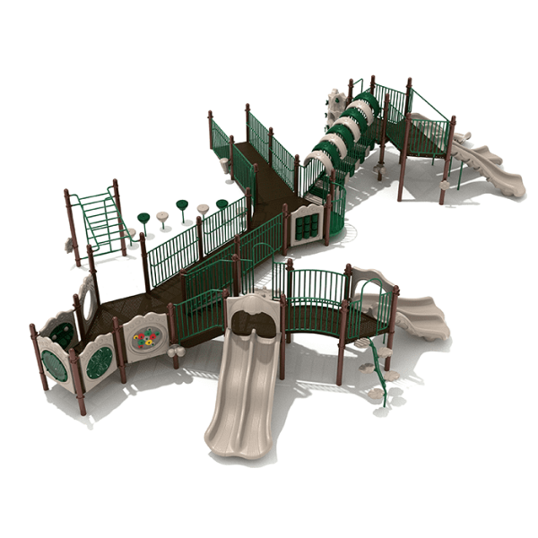 PFA016 - Noble Notch Wheelchair Accessible Playground Equipment - Ages 5 to 12 Yrs. - Front