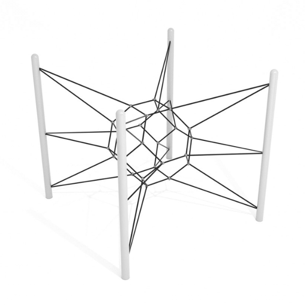 PFN009 - Nebular Net Playground Rope Climber - Ages 5 to 12 Yrs. - Front