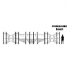PFN011 - Project Longshot Playground Rope Climber - Ages 5 to 12 Yrs. - Height Diagram