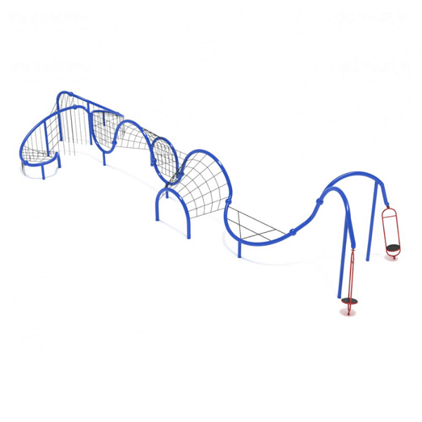 PFN014 - Celestial Channel Playground Rope Climber - Ages 5 to 12 Yrs. - Front