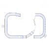 PFN016 - Skywalk Playground Rope Climber - Ages 5 to 12 Yrs. - Top