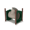 PFS024 - Skylight Trunk Playground Crawl Tunnel - Ages 2 to 12 Yrs. - Neutral