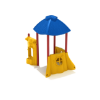 PFS025 - Driftwood Inn Playground Equipment - Ages 6 months to 5 Yrs. - Back