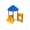 PFS025 - Driftwood Inn Playground Equipment - Ages 6 months to 5 Yrs. - Front