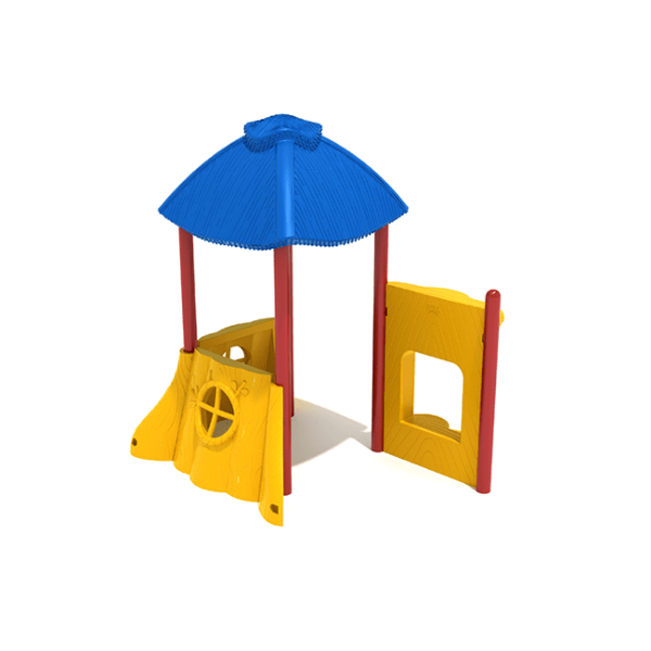 PFS025 - Driftwood Inn Playground Equipment - Ages 6 months to 5 Yrs. - Front