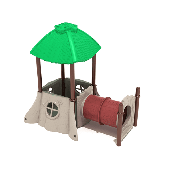 PFS027 - Shoots & Roots Playground Crawl Tunnel - Ages 6 months to 5 Yrs. - Treehouse - Front