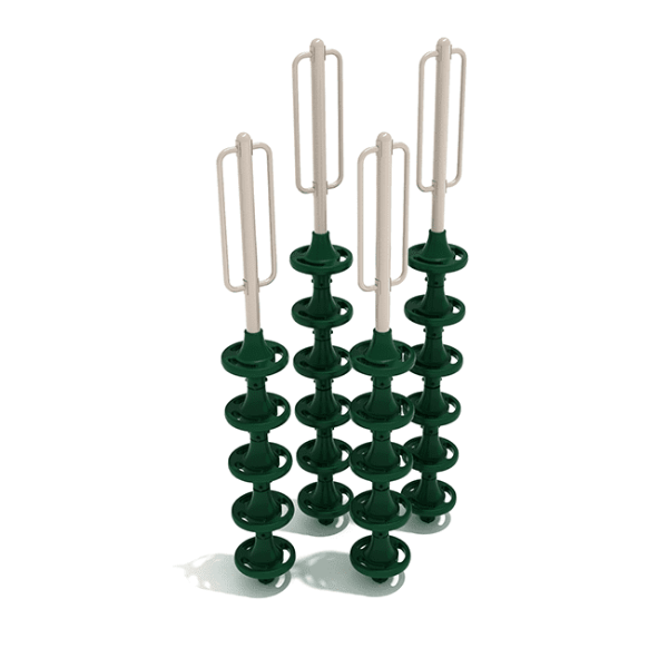 PFS030 - Megas Pod Freestanding Playground Climber - Set of 4 - Ages 5 to 12 Yrs.