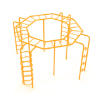 	PFS046 - Four Times a Climber Playground Monkey Bars - Ages 5 to 12 Yrs. -  Yellow