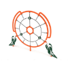 PFS076 - Dream Catcher Playground Rope Climber - Ages 5 to 12 Yrs. - Orange  - Front