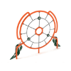 PFS076 - Dream Catcher Playground Rope Climber - Ages 5 to 12 Yrs. - Orange  - Back