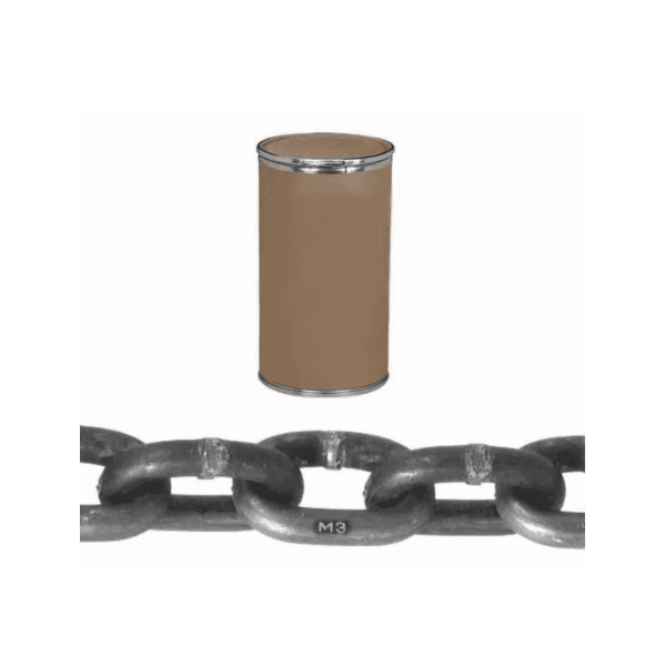 H-50-1000F - Replacement 1/4” Galvanized Playground Swing Chain - 1,000 Ft. Drum
