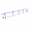 PSW420WS - 4 Bay Plus 2 Cantilever with 8 Belt Swings and 2 Toddler Seats - 7/8 Ft. High Elite Swing Set - Primary