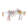 PGP003 - Lock Haven Playground Jungle Gym - Ages 5 to 12 Yrs. - Back