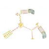 PGP005 - Silver Star Playground Obstacle Course - Ages 5 to 12 Yrs. - Top