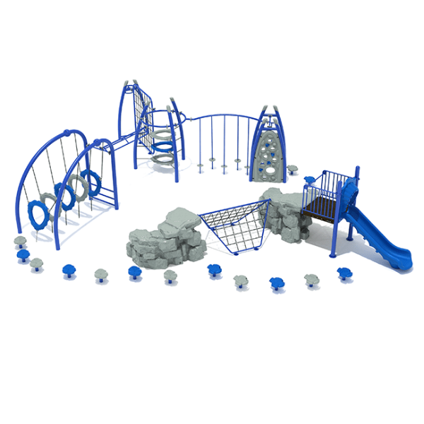 PGP006 - Gold Coast Playground Obstacle Course - Ages 5 to 12 Yrs. - Front