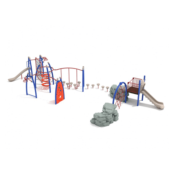 PGP008 - Lawndale Playground Obstacle Course - Ages 5 to 12 Yrs. - Front