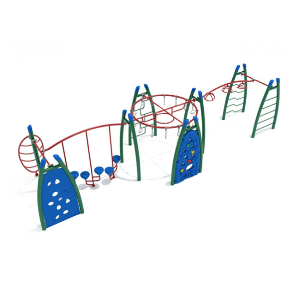 PGP012 - Mount Sinai Playground Obstacle Course - Ages 5 to 12 Yrs. - Front