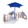 PGP014 - Angora Summit Playground Obstacle Course - Ages 5 to 12 Yrs. - Back