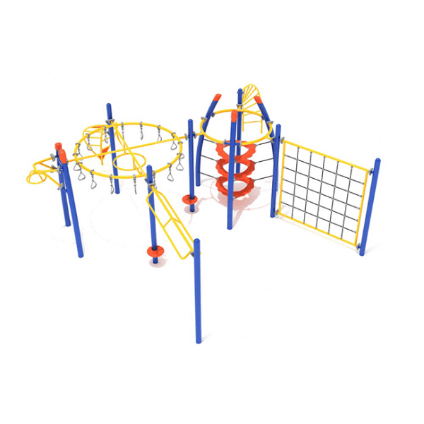 PGP018 - Gunnison Gorge Playground Jungle Gym - Ages 5 to 12 Yrs. - Front