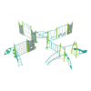 PGP020 - Columbia Hills Playground Obstacle Course - Ages 5 to 12 Yrs. - Back