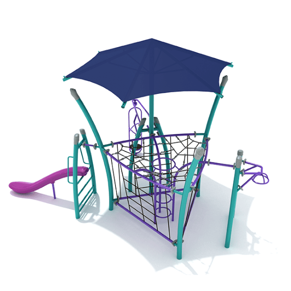 PGP027 - Lost Mine Playground Jungle Gym - Ages 5 to 12 Yrs. - Front