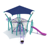 PGP027 - Lost Mine Playground Jungle Gym - Ages 5 to 12 Yrs. - Back