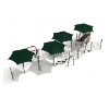 Brasstown Bald Playground Obstacle Course - Ages 2 to 12 Years - Back
