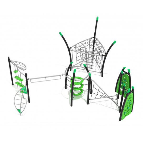 PGP031 - Twin Falls Playground Jungle Gym - Ages 5 to 12 Yrs. - Front