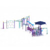PGP035 - Saulsbury Playground Jungle Gym - Ages 5 to 12 Yrs. - Back