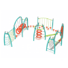 PGP036 - Newfane Village Playground Obstacle Course - Ages 5 to 12 Yrs. - Back