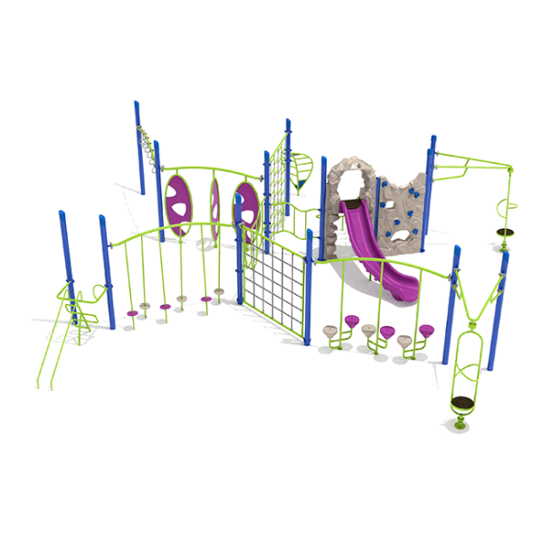 PGP037 - Minnetonka Playground Obstacle Course - Ages 5 to 12 Yrs. - Front