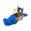 PGS038 - Boulder Playground Climbing Rock with Slide - Ages 5 to 12 Yrs. - Back
