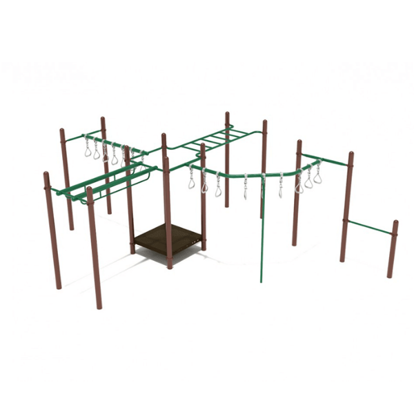 PKP114 - San Mateo Playground Monkey Bars - Ages 5 to 12 Yrs. - Front