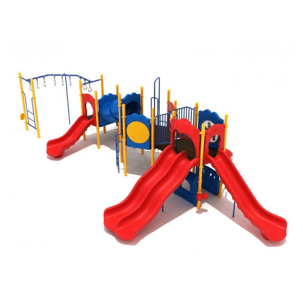 PKP124 - Mountain View Commercial Playground Equipment - Ages 5 to 12 Yrs. - Front