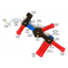 PKP124 - Mountain View Commercial Playground Equipment - Ages 5 to 12 Yrs. - Top