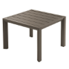 20" Sunset Square Aluminum Side Table - Fusion Bronze