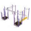 North Bethesda Playground Obstacle Course - Ages 5 to 12 Yrs. - Back