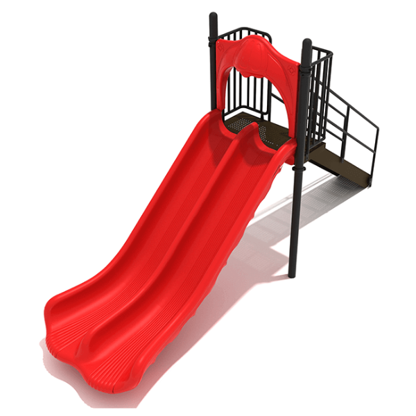 PSL004 - 5 Foot Double Straight Playground Slide - Ages 2 to 12 Yrs.