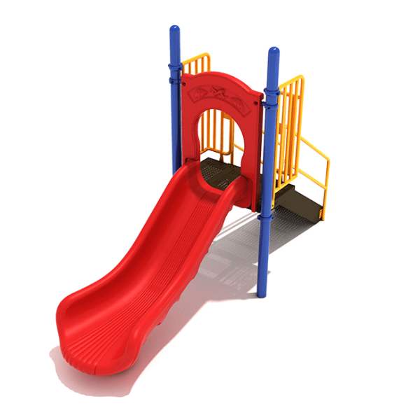 PSL006 - 3 Foot Single Straight Playground Slide - Ages 2 to 12 Yrs.