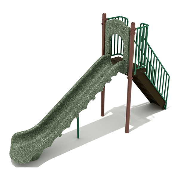 PSL008 - 5 Foot Single Straight Playground Slide - Ages 2 to 12 Yrs.