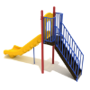 PSL008 - 5 Foot Single Straight Playground Slide - Ages 2 to 12 Yrs. - Back