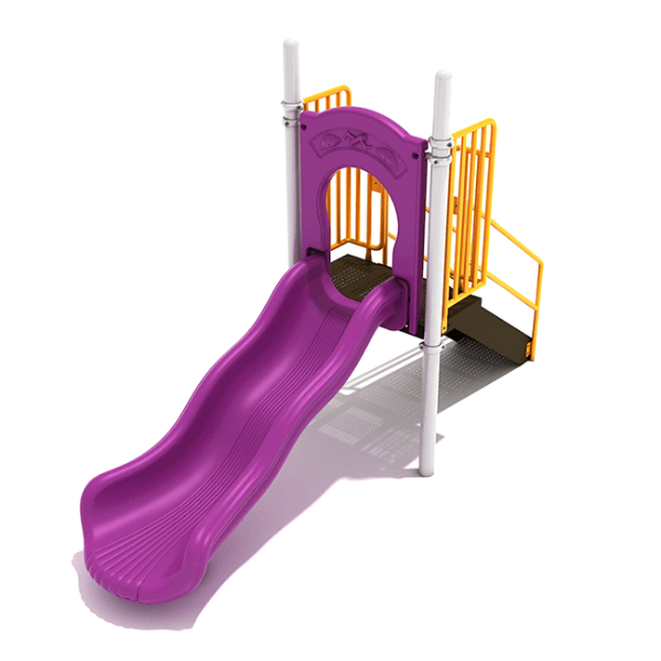 PSL018 - 3 Foot Single Wave Playground Slide - Ages 2 to 12 Yrs.