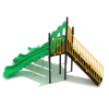 PSL026 - 6 Foot Triple Split Playground Slide - Ages 2 to 12 Yrs. - Back